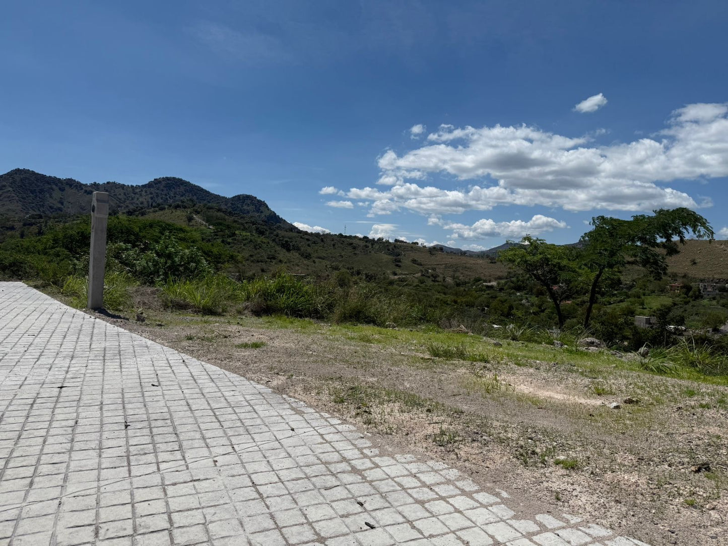 Terreno en las cañadas con vista panorámica