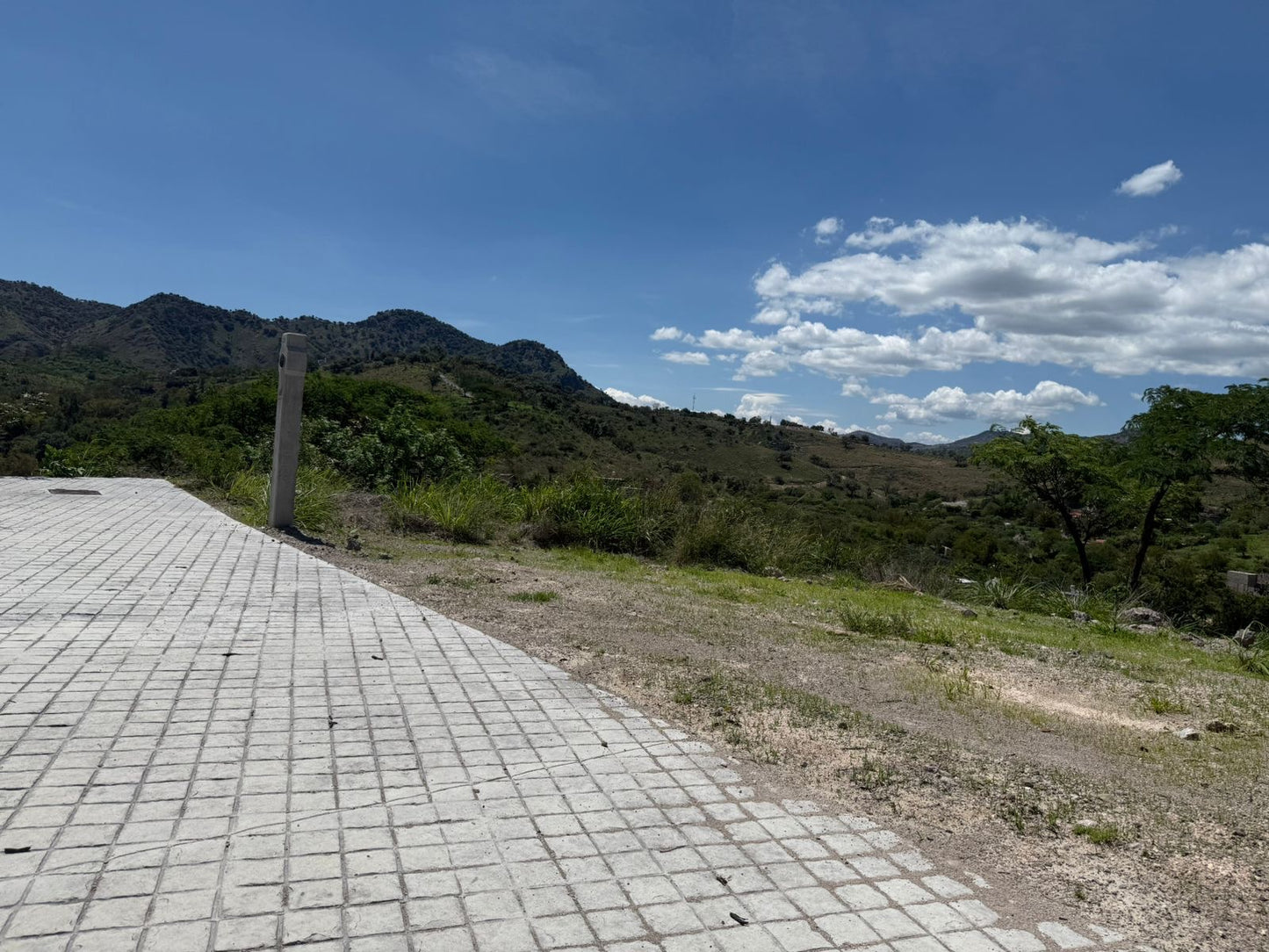 Terreno en las cañadas con vista panorámica