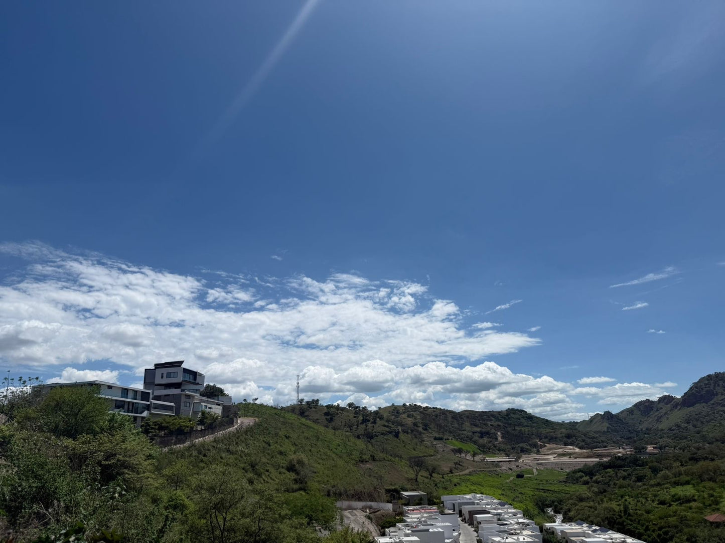 Terreno en las cañadas con vista panorámica